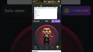 Hamster kombat daily cipher cod today 11-07-24