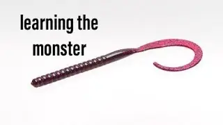 fishing the monster worm