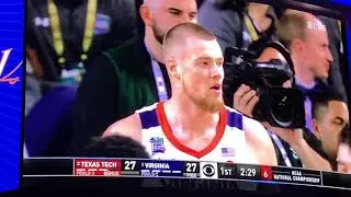 John Paul Jones arena live footage of the NCAA championship