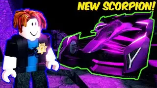 NEW CRAZY FAST LIMITED SCORPION in Roblox Jailbreak!