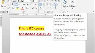 Topic-192. MS Word: Paragraph Group (Part-1) CS101 Topic 192