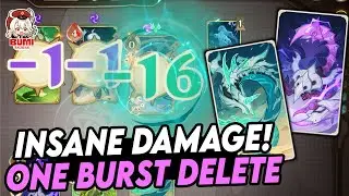 That NEW CARD DAMAGE is INSANE! Consecrated Apep Deck | Genshin TCG