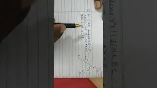 Problems based on basic proportionality theorem