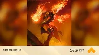 Chandra Naalar Painting by Matteo Ascente