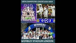 FC ⚽ Real Madrid are 2023-2024 UEFA Champions League winner's 🏆🎖15-times cooking on🔥🔥