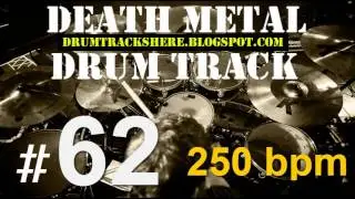 #62 DEATH METAL | DRUM TRACK 250 bpm