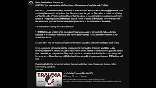 In 2021, I helped spread horrible misinformation. Please read everything before commenting.