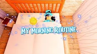 MY BLOXBURG MORNING ROUTINE!!
