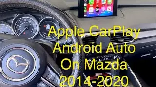 Apple CarPlay & Android Auto DIY upgrade on Mazda CX-9 2018 TK78-66-9U0C Type-C #sorts #diy #mazda
