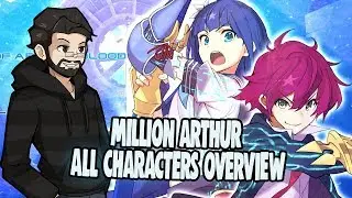 Trying To Find My Character! | Million Arthur Arcana Blood All Characters Overview