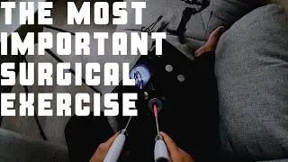 The most important exercise for a laparoscopic surgeon. The result of my 12,000 hours of study.