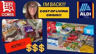 I'M BACK!!! COST OF LIVING CRISIS! HOW MUCH ARE GROCERIES COSTING IN AUSTRALIA IN 2023?
