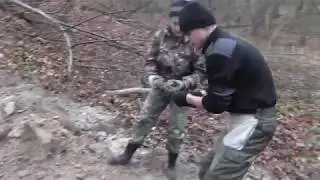 коп по войне , подъём бойца