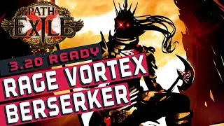 [3.20]Rage Vortex Berseerker Path of Exile Build Guide
