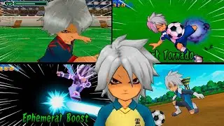 Yamino Kageto (Shadow Cimmerian) | All Hissatsu Techniques | Inazuma eleven Games