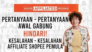 Tutorial Affiliate Shopee Pemula