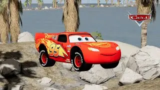 Lightning McQueen vs Offroad Race | BeamNG.drive