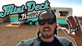 Building Mini Decks for Our Airbnb Camper: A Cozy Outdoor Retreat | Part 1