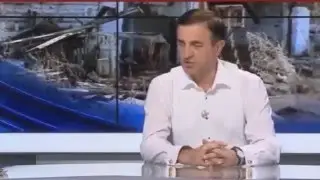Адекватный журналист прорвался на Украинское ТВ.  Смотреть до конца