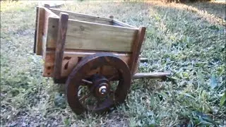 ✅🔨fare un carretto in legno riciclato hand cart ( parte 5/9 )