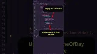 Learn how to display a TimePicker in 