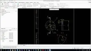 Проектирование в CREO - HOWTO Создание детального вида на чертеже