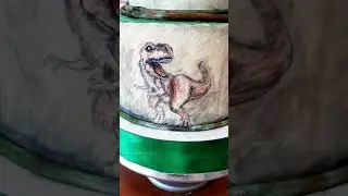 торт динозавров
