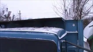 Кузов ГАЗ самосвал.Делаем козырёк над кабиной