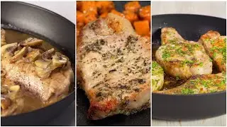 АППЕТИТНЫЕ И СОЧНЫЕ ОТБИВНЫЕ ИЗ СВИНИНЫ. 3 рецепта от Всегда Вкусно!