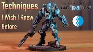 How to Paint a BIG MODEL Easier | Cutters TAG | Corvus Belli Infinity | Panoceania