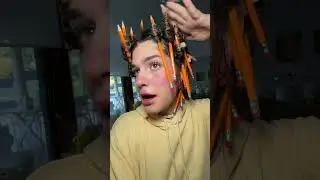 POV: You make curls with pencils