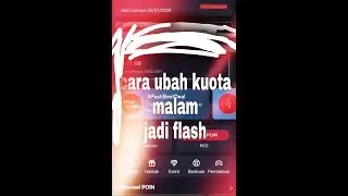 CARA MENGUBAH KUOTA MALAM MENJADI 24 JAM