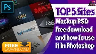 Mockup PSD free download and how to use it in Photoshop