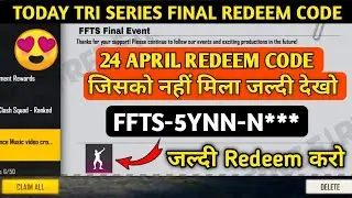 Free Fire Dab Emote Redeem Code | Free Fire Tri Series Grand Final Redeem code | Free Fire