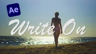 Text Animation Write On Effect in After Effects