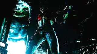 Resident Evil 1 Remaster Chris vs Tyrant Wesker's Death 4K HDR