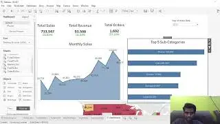 Tableau Project - Sales Dashboard from Scratch - Tableau Tutorial