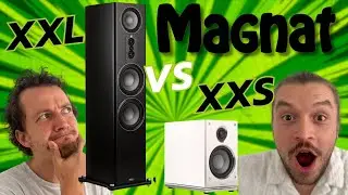 David vs Goliath. Magnat Signature Edelstein VS. 999. Wie groß muss ein Lautsprecher sein?