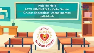 Aula 6 - ACOLHIMENTO (Parte 1)  Escola do Amor Perfeito