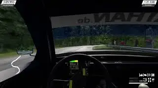 RaceRoom Racing Experience [HD] Lakeview Hillclimb Full Run E36 V8 Judd onboard