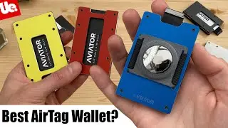 3 Ultra-Slim Minimalist AirTag Wallets: Aluminum & RFID Blocking!