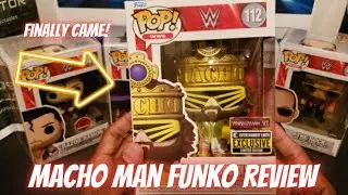 Macho Man Funko Pop! Close up look