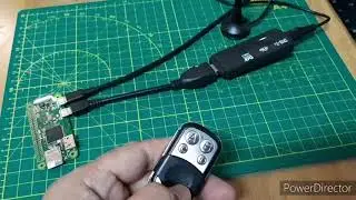 433MHz Remote + Raspberry Pi Zero W + SDR + Esphome Fast LED + Home Assistant