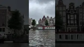Dancing Houses around Central Amsterdam