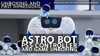 Unboxing and Impressions: ASTRO BOT Game and PS5 Controller Unboxing!