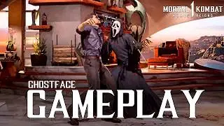 MK1: GAMEPLAY do GHOSTFACE Revelada em Mortal Kombat 1