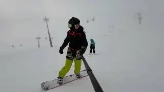 Snowboarding in Gudauri: Improving My Technique and Enjoying the Ride