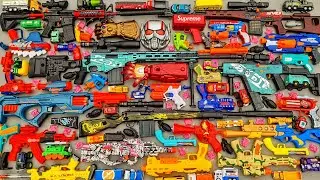 Membersihkan Nerf Shotgun, Assault Rifle, AK47, Sniper Rifle, Glock Pistol, M16, nerf Assault Rifle