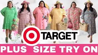 PLUS SIZE SPRING TARGET HAUL 2022 WITH TRY ON I WHAT'S NEW AT TARGET 