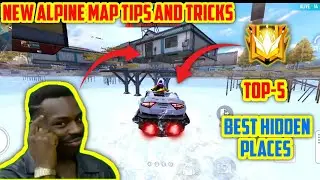 Top 5 Hidden Places in New Alpine Map😱(Part-2)|Free Fire Tips and Tricks New#bangla#totalgaming